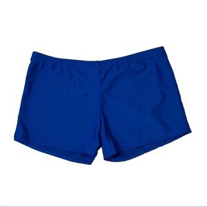Women’s Royal Blue Swimwear Boy Shorts Bottoms Size XL